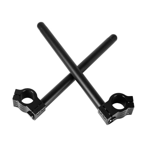 Barra de manillar de motocicleta ajustable CNC tubo de aluminio para horquillas de 32 a 51 mm