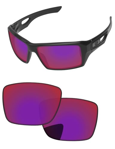 Image of Replacement Lenses for Oakley Eyepatch 1&2 OO9136 Sunglass - Precision Fit, UV Block & Impact Resistant