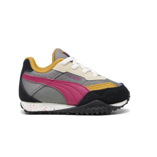 PUMA Toddler Boys Blktop Rider Lithium Lace Up Sneakers Shoes Casual - Black, Grey