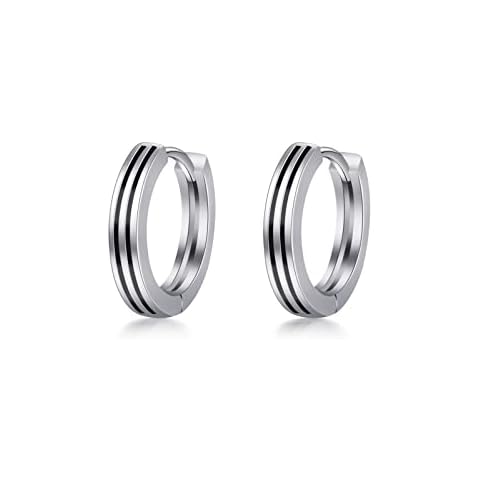 Immobird 925 Sterling Silver Hoop Earrings Cover