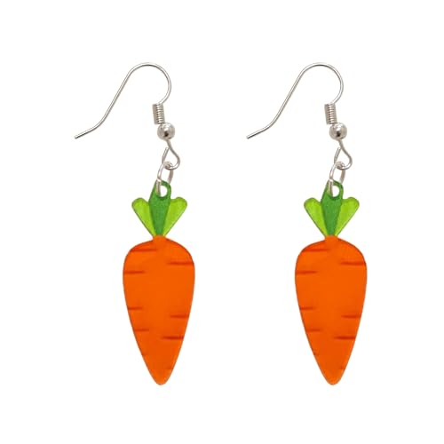 ROSTIVO Easter Carrot Dangle Earrings for Women...