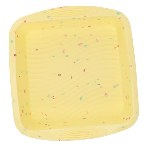 Mikinona Non-stick Silicone Square Cake Pan Molds for Baking Bread Loaf Pan Lid Easy Wash