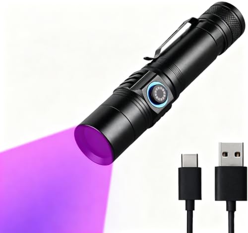 I0DO Rechargeable UV Blood Tracking Flashlight for...