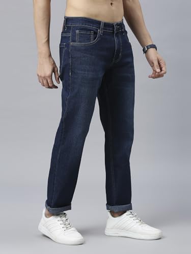 Image of Thomas Scott Men's Regular Fit Mid Rise Mid-Rise Stretchable Jeans