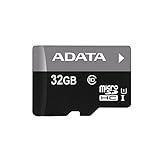 ADATA 32GB microSDHC/SDXC UHS-I U1 Class 10 Memory Card with Adapter (AUSDH32GUICL10-RA1)