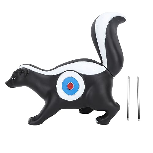 Archery Arrow Target, Portable Archery Bag Target 3D Skunk Animal PU Crossbow Target Bow Target Archery Targets for Backyard Outdoor Training Activities