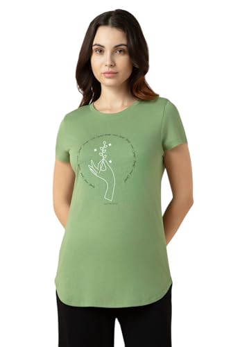 Image of Van Heusen Women's Cotton Regular Fit T-Shirt