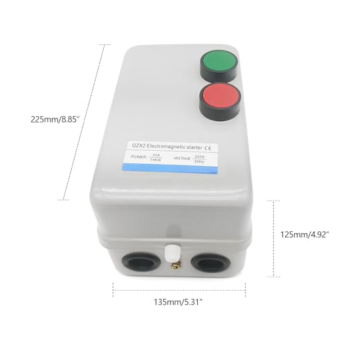 Arrancador Motor Magnético para Compresor de Aire, 220V 11KW/15HP miniatura 7