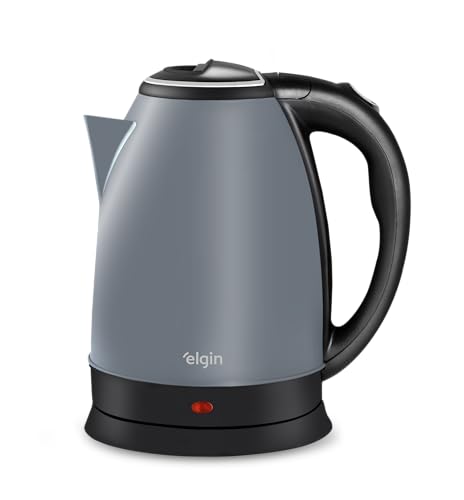 Chaleira Inox Lunar 2L Elgin - Jarra Sem Fio Desligamento Automático 1.200W 110V