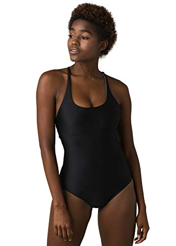 prAna - Women's Margot One Piece, Black Solid, Small