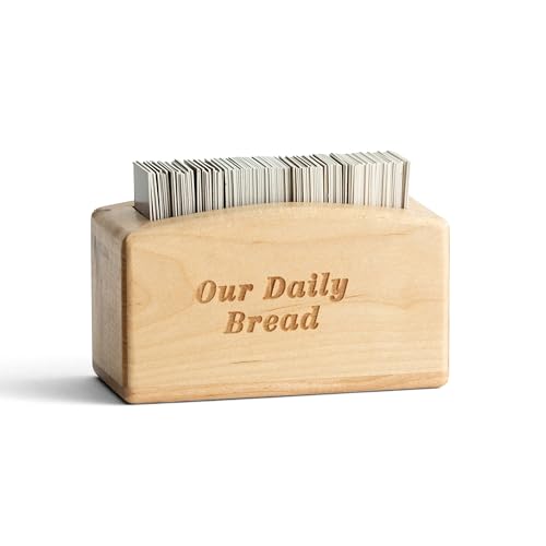 image for DaySpring - Our Daily Bread Wood Promise Box - 240 Promises from The W