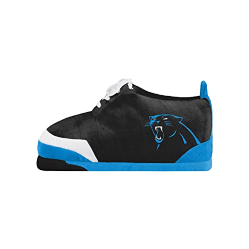 Image of FOCO Mens NFL Team Logo Plush Oversized Sneaker Slippers
