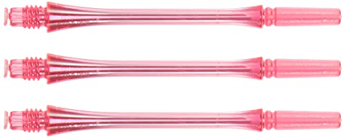 コスモダーツ フィットシャフト ギア シャフト スリムロック クリアピンク7