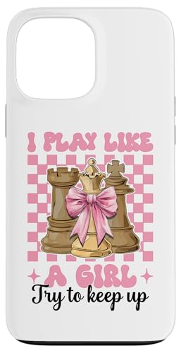 `FXvC[ }X^[ `FXK[ RPbg I Play Like A Girl X}zP[X iPhone 13 Pro Max p