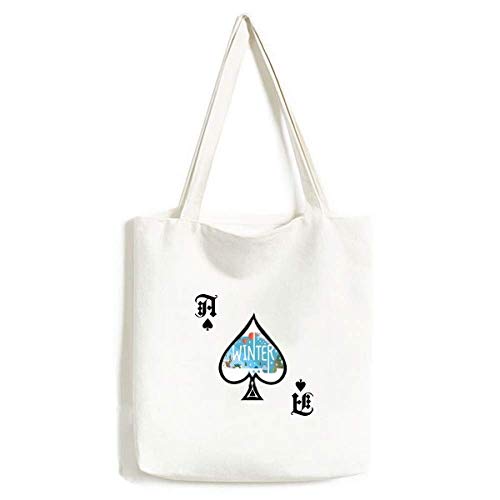 Sac à main d'hiver à motif poker pour ranger facilement tous vos essentiels