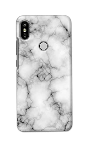 Image of Light White Marble Texture Natural Pattern Hard Back Case Cover for Redmi Y2 / Redmi S2 Back Cover -(J5) VNS2230