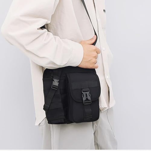 Prevalentn Shoulder Bag, with Water Bottle Holder, Crossbody Sports Workout Bag, Multiple Pockets for Gym Running4