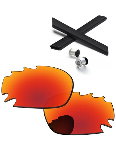 Image of Replacement Lenses for Oakley Racing Jacket /Jawbone Vented OO9171 62mm - Precision Fit, UV Block & Impact Resistant
