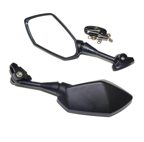 Espejos retrovisores para manillar estables y antirreflejos para moto de carretera y ATV