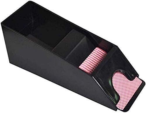 1-6 cubiertas Dispensador de naipes de póquer Zapato de negociación de blackjack Barajador de póquer de casino Para naipes de mesa (#2) Cover