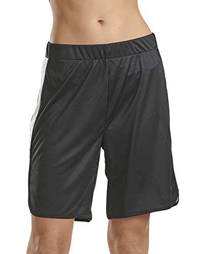 Short de basketball noir et blanc femme Spalding taille 1X confortable