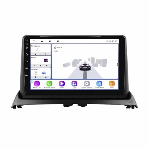 Pantalla Carplay para Renault Clio 2 de 2000 a 2012 con Android Auto Inalámbrico