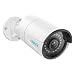 Reolink 5MP PoE Camera Outdoor/Indoor IP Security Video Surveillance Work with Google Assistant, IR Night Vision Motion Detection Audio Support SD Card Slot RLC-410-5MP