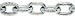 ASC MC168503002 Low Carbon Steel Case Hardened Proof Coil Chain, Zinc Plated, 5/16" Trade, 5/16" Diameter x 2' Length