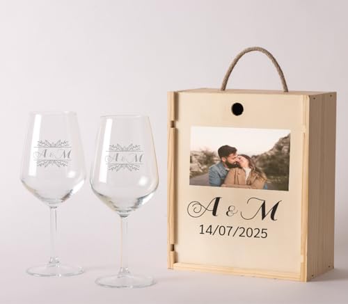 NANNUK | Copas De Vino Personalizadas De Cristal | Regalos Originales Para Mujer Y Hombre | Copas De Vino Tinto Grabadas | Regalo Dia de La Madre | Regalos Aniversario Pareja | Regalos Personalizados NANNUK | Copas De Vino Personalizadas De Cristal | Regalos Originales Para Mujer Y Hombre | Copas De Vino Tinto Grabadas | Regalo Dia de La Madre | Regalos Aniversario Pareja | Regalos Personalizados