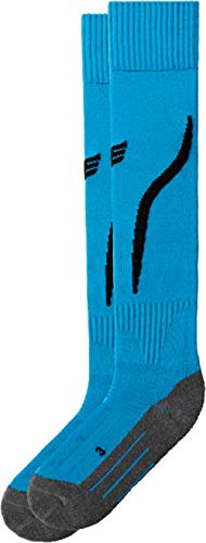 erima Unisex socks Tanaro, turquoise (curacao / black), 44-46 (Manufacturer's size: 4), 44-46 (manufacturer size: 4)