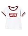 Levi's Kids LVG OVERSIZED BATWING RINGER 4653 T-shirt Bambina bianco 12 anni