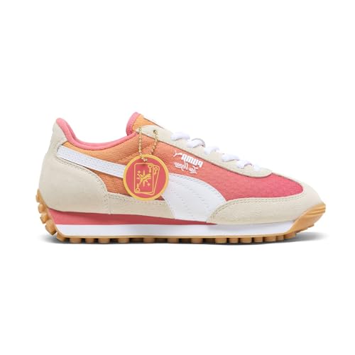 PUMA Womens Easy Rider Las Vegas Lace Up Sneakers Shoes Casual - White - Size 9.5 M