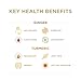 The Ginger People Ginger & Turmeric Juice Set | Digestion + Anti-Inflammatory | 8 Fl Oz (Pack of 2)