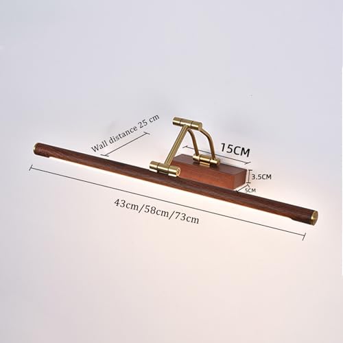 Lámparas de pared baño LED giratorio con ángulo ajustable de 180° 3