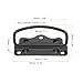 uxcell Chest Handles, 2Pcs - Stainless Steel Pull Handles, Folding Handle for Wooden Box Tool Box Jewelry Box Industrial Box Cutting Board Trunk (Black)