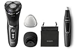 Philips Shaver Series 3300 & Philips Nose Trimmer Series 1000 - AMZ Exclusive