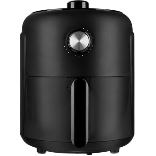 Bomann® Heißluftfritteuse mit 360° Air-Flow | Öl- und fettfreies Frittieren | Airfryer 80°C - 200°C | Heissluftfritteuse 2,5L | Air Fryer mit Abschaltautomatik & Überhitzungsschutz | FR 6076 H CB