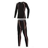 【Praktisches 8-teilig Set & Einfache Pflege】 Das Set inklusive Langarmshirt und Langhose bietet vollständigen Schutz. Die Funktionswäsche ist maschinenwaschbar, formstabil und bügelfrei, was die Handhabung für Eltern besonders einfach macht – ein Muss in der Kleidungskollektion jedes aktiven Kindes.