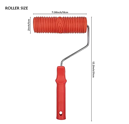 Rouleau de texture décoratif canjoyn pour masquer les défauts - 3