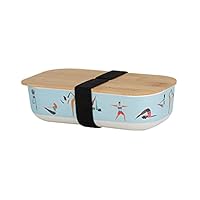 Typhoon Pure Active Bamboo Fibre Lunch Box, H 5.8 x W 20 x D 10.8 cm