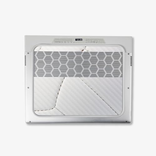 Image of MightySkins Carbon Fiber Skin Compatible with Alienware X14 R2 (2023) Full Wrap Kit - Volleyball Closeup | Protective, Durable Textured Carbon Fiber Finish | Easy to Apply | Made in The USA