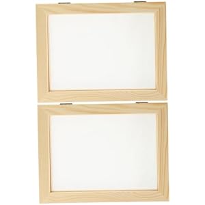 Gadpiparty 2 Stück Papierschöpfrahmen Set