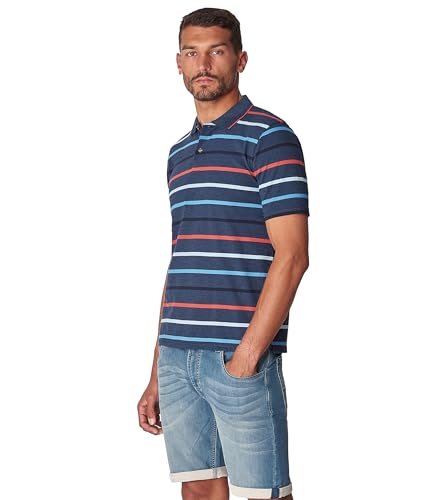 CASAMODA Polo-Shirt gestreift