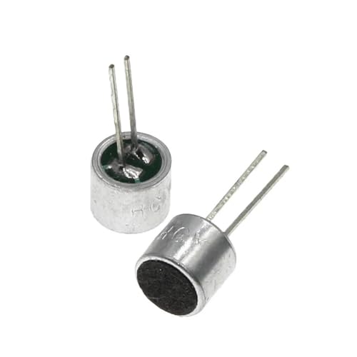 Cápsula electret 6050 de 6 x 5 mm para micrófono de cinta con sensibilidad 52 dB