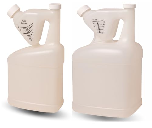 Tip N' Measure Containers 1/2 US Gallon and 1 US Gallon Combo (Bundle, 2 Items)