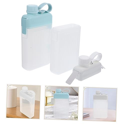 Bouteille d'eau plate COLLBATH étanche et réutilisable 2 pièces pour sac à main