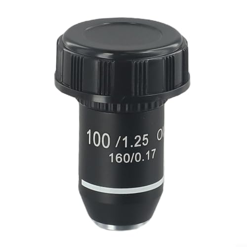 Obiettivo per microscopio acromatico da 20 mm 4X 20X 40X 60X 100X standard RMS per ricerca biologica (4X)