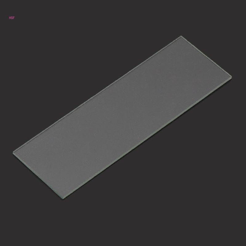Accessori for microscopio 50 Pezzi 1 mm di Spessore for cavità Vetro Coprioggetto Singolo concavo Vetrini for in Microscopio