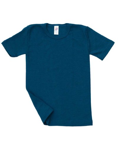 Maglietta a maniche corte, motivo angelo, lana e