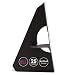 Lineco Black Self-Stick Easel Back 5In Pkg/25